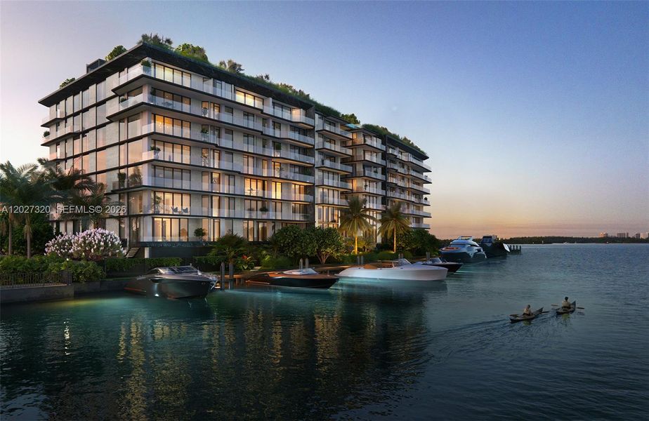 Condo located in Miami, FL showcasing its design and architecture (Image 9). Condo located in Miami, FL showcasing its design and architecture (Image 9).
