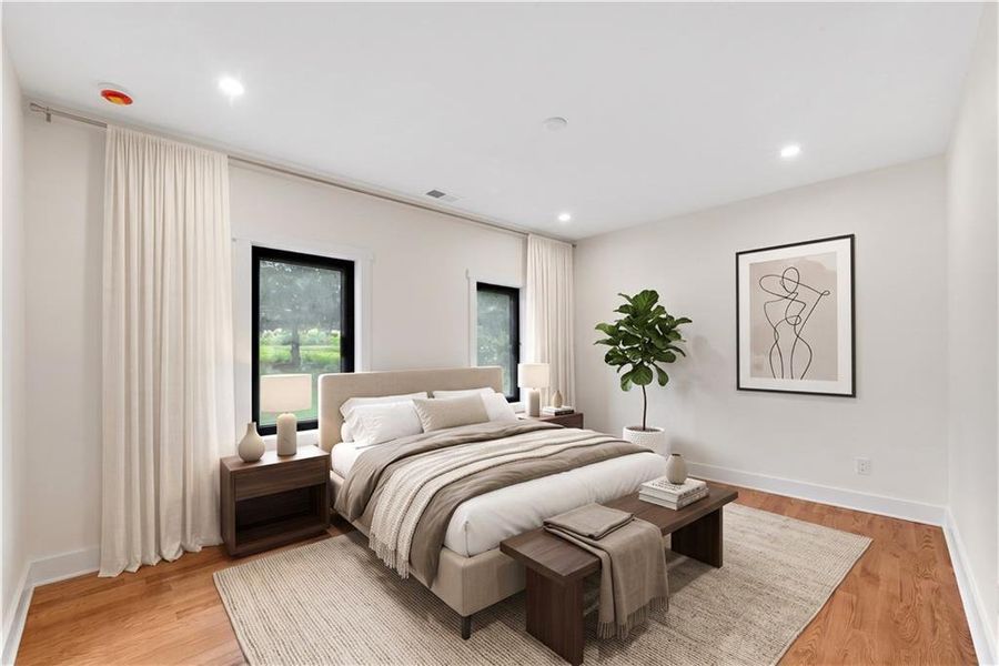 Furnished interior view inside a new home in , Marietta (Image 37). Furnished interior view inside a new home in , Marietta (Image 37).