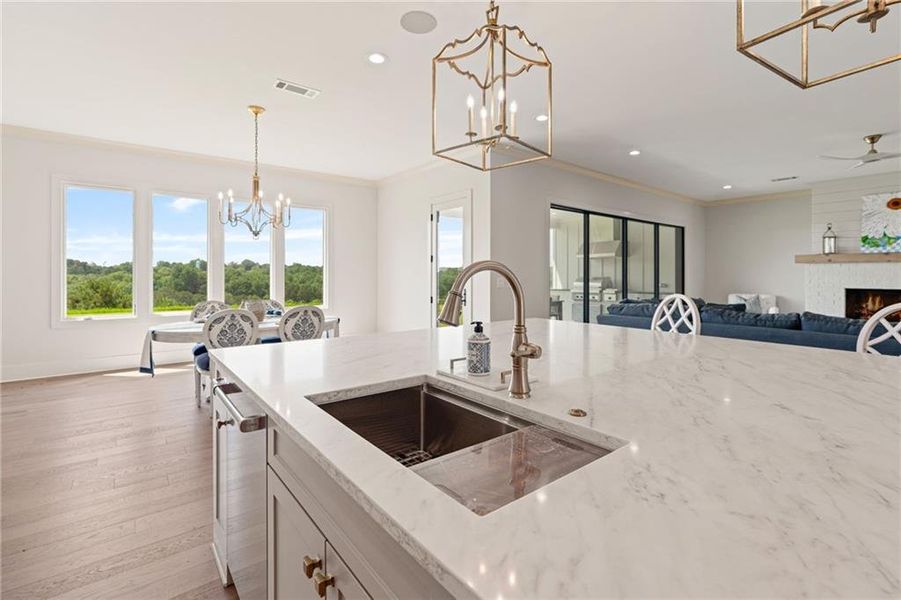 Furnished interior view inside a new home in , Ball Ground (Image 41).