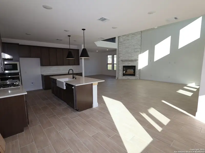 Furnished interior view inside a new home in Everly Estates, San Antonio (Image 6).