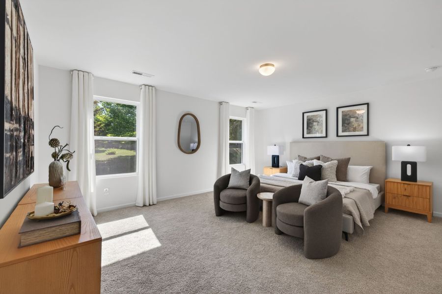 Furnished interior view inside a new home in Morrow Brook, Albemarle (Image 14).