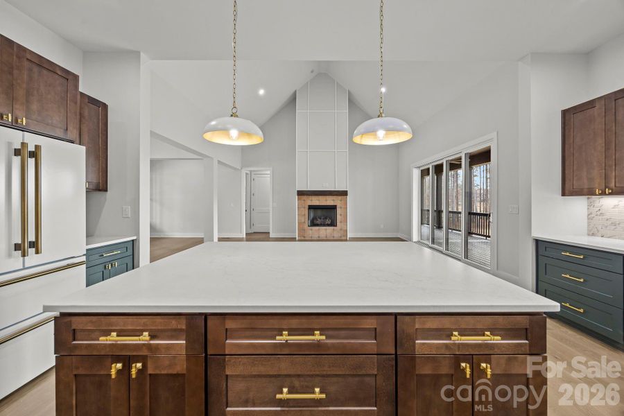 Furnished interior view inside a new home in , Statesville (Image 6).