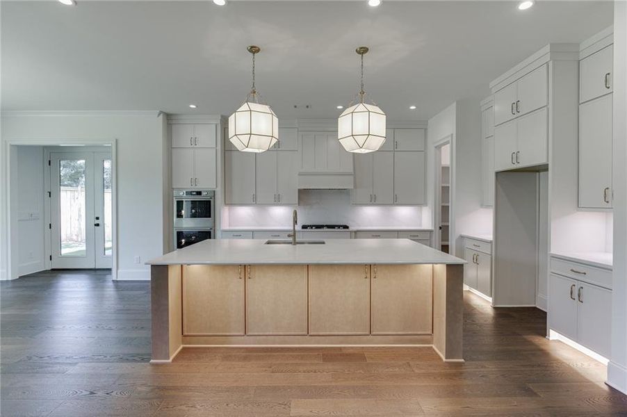 Furnished interior view inside a new home in , Buford (Image 8).