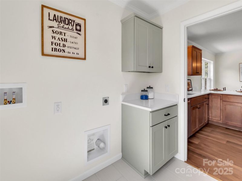 Furnished interior view inside a new home in , Canton (Image 32).