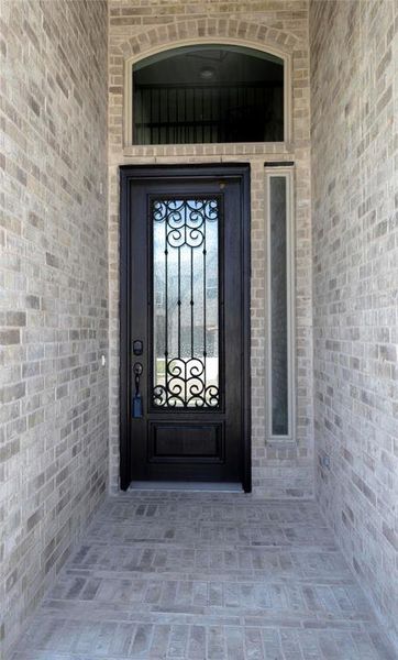 Exterior details and patio area of a home in , Little Elm (Image 4).