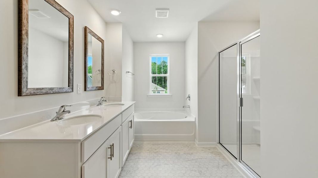 Furnished interior view inside a new home in Treemont Commons, Wellford (Image 12).