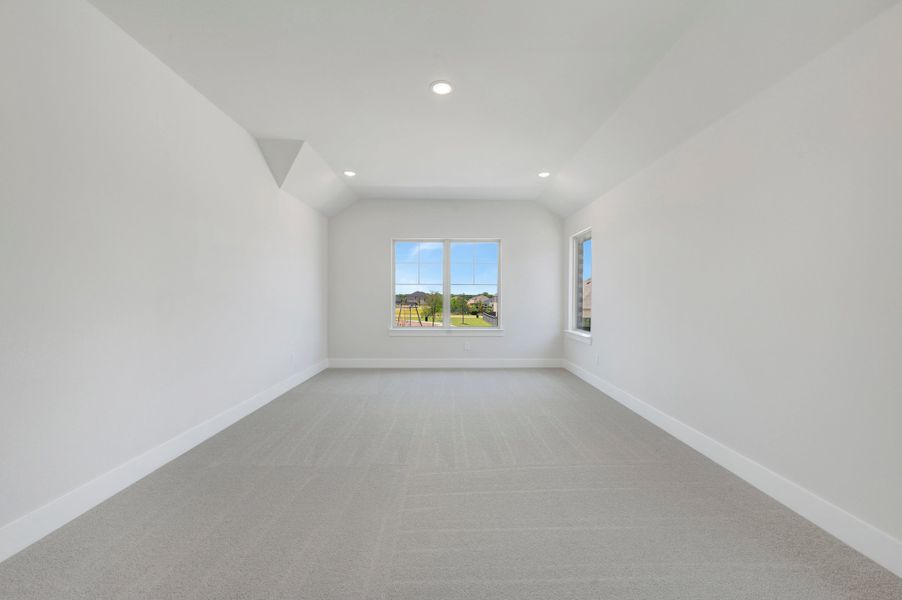 Spacious, unfurnished interior of a new home in Union Park, Little Elm (Image 18). Spacious, unfurnished interior of a new home in Union Park, Little Elm (Image 18).