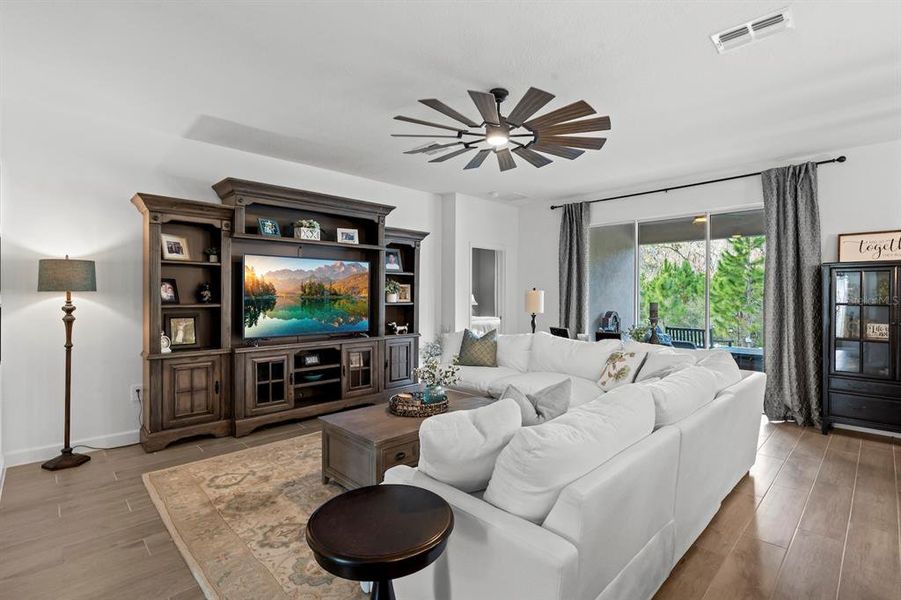 Furnished interior view inside a new home in Angeline Active Adult: Active Adult Manors, Land O' Lakes (Image 12). Furnished interior view inside a new home in Angeline Active Adult: Active Adult Manors, Land O' Lakes (Image 12).