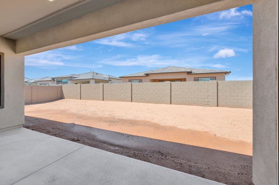 Exterior details and patio area of a home in Blossom Rock, Apache Junction (Image 25). Exterior details and patio area of a home in Blossom Rock, Apache Junction (Image 25).