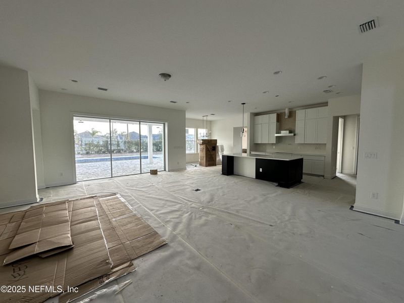 In-progress construction of a new home in SilverLeaf, St. Augustine, FL (Image 29).