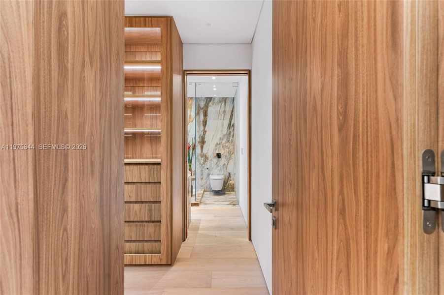 Close-up of interior finishes inside a home in , Miami (Image 18).