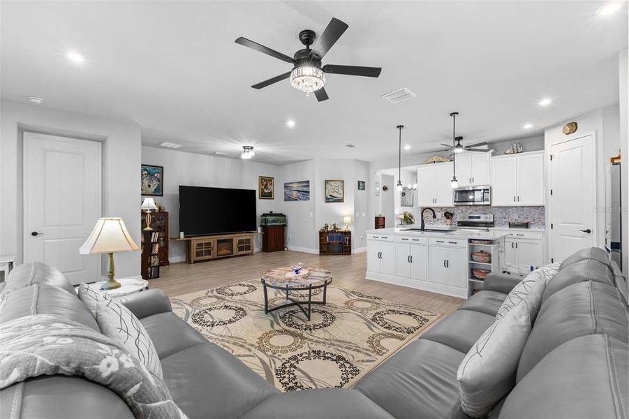 Furnished interior view inside a new home in Windwater, Parrish (Image 25).