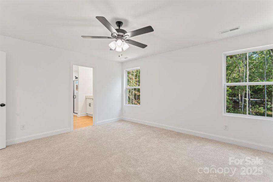Spacious, unfurnished interior of a new home in , Albemarle (Image 35).