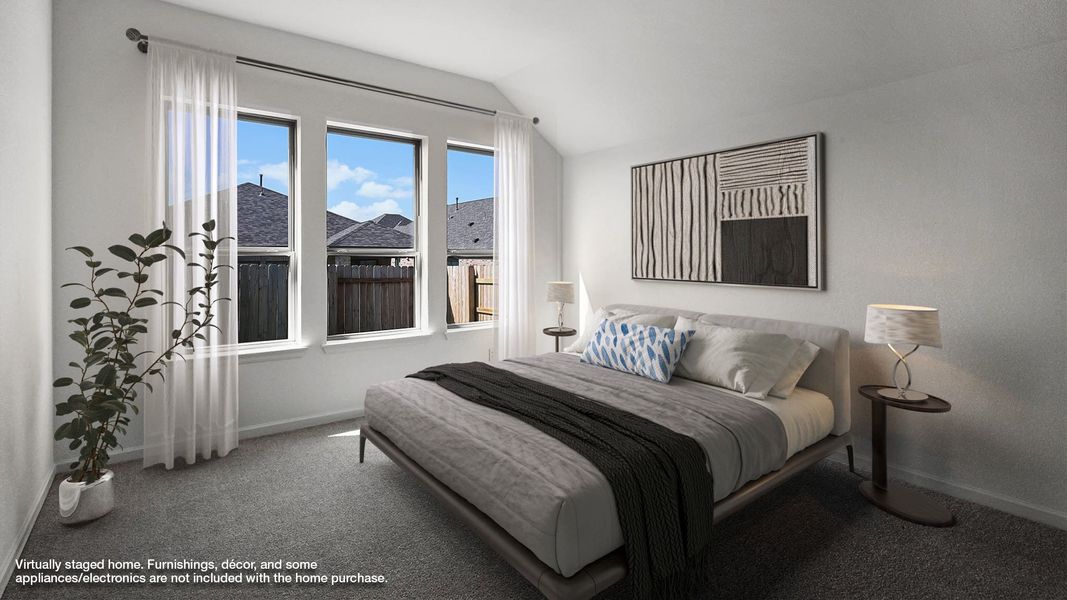 Representative furnished interior of a home built from the 1593W by Perry Homes in Santa Rita Ranch Tierra Rosa, Liberty Hill (Image 8).
