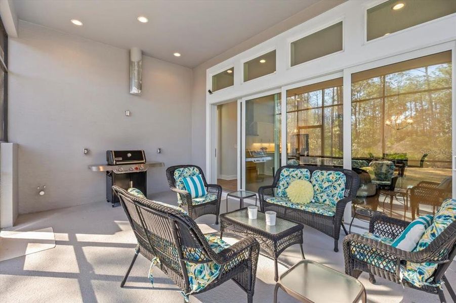 Exterior details and patio area of a home in Woodhaven, Port Orange (Image 4). Exterior details and patio area of a home in Woodhaven, Port Orange (Image 4).