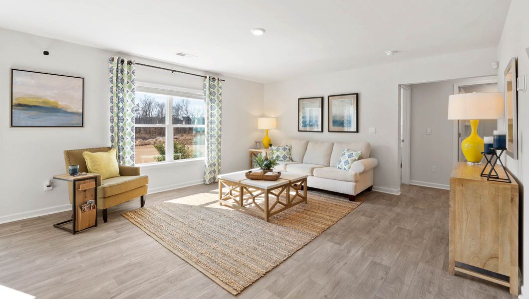 Furnished interior view inside a new home in Cascade Point, Seneca (Image 15). Furnished interior view inside a new home in Cascade Point, Seneca (Image 15).