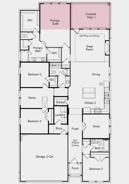 Additional Highlights Include: raised ceiling at foyer, extended owner's suite, covered outdoor living, and study. Additional Highlights Include: raised ceiling at foyer, extended owner's suite, covered outdoor living, and study.