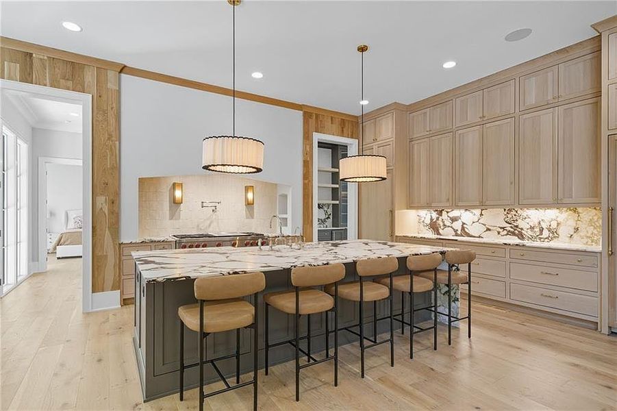 Furnished interior view inside a new home in Crossroads, Alpharetta (Image 15).
