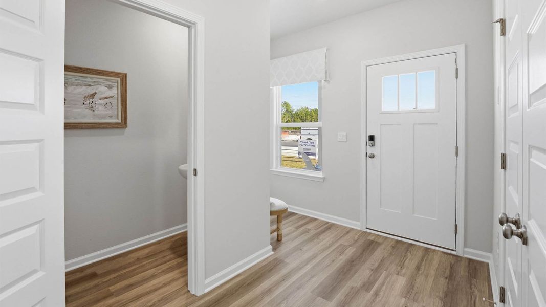 Spacious, unfurnished interior of a new home in Chateau Nemours, Port Saint Joe (Image 23). Spacious, unfurnished interior of a new home in Chateau Nemours, Port Saint Joe (Image 23).