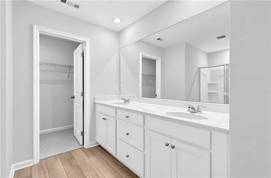 Furnished interior view inside a new home in Timber Ridge, Douglasville (Image 11).