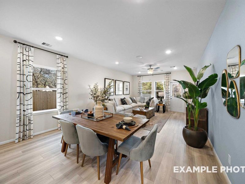 Representative furnished interior of a home built from the The San Marcos F by Davidson Homes LLC in Emberly, Beasley (Image 17).