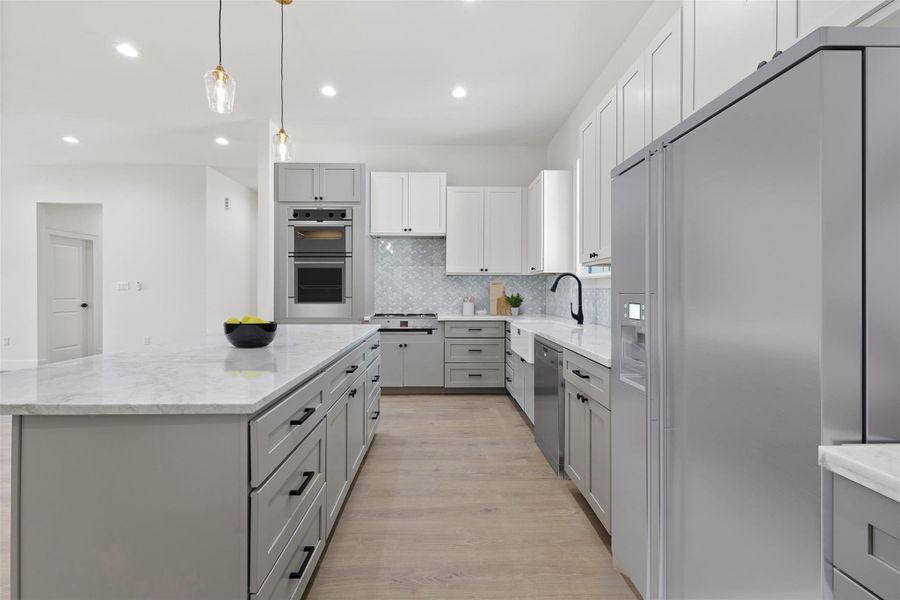 Furnished interior view inside a new home in , Bedias (Image 6).
