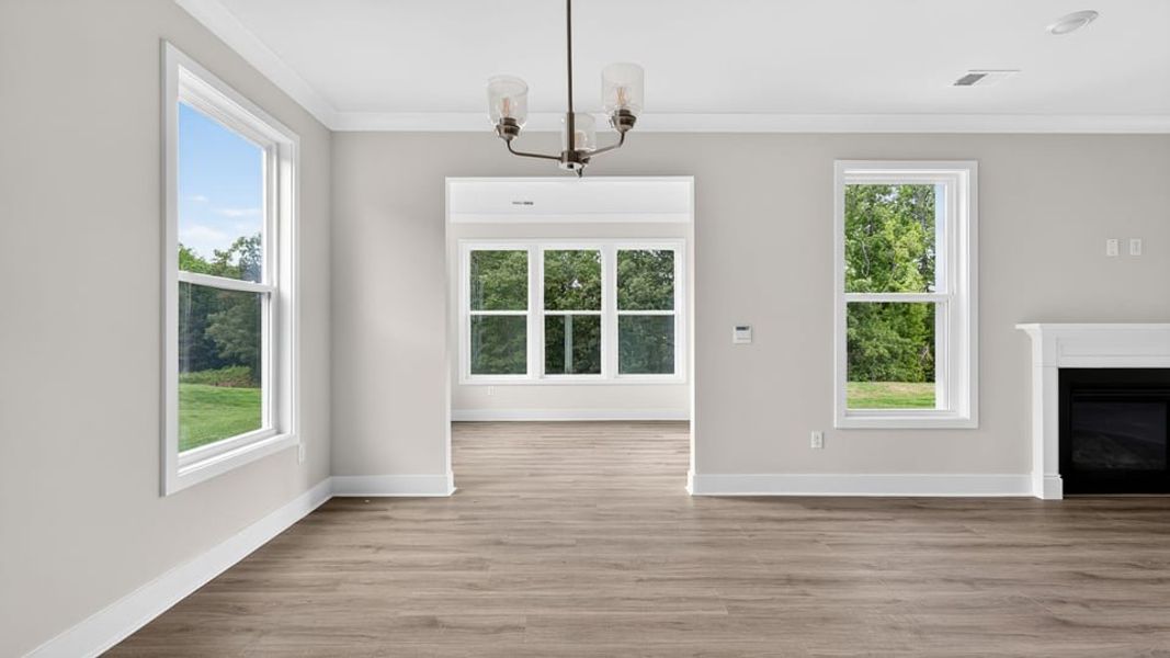 Spacious, unfurnished interior of a new home in Adams Glen, Greenville (Image 24). Spacious, unfurnished interior of a new home in Adams Glen, Greenville (Image 24).