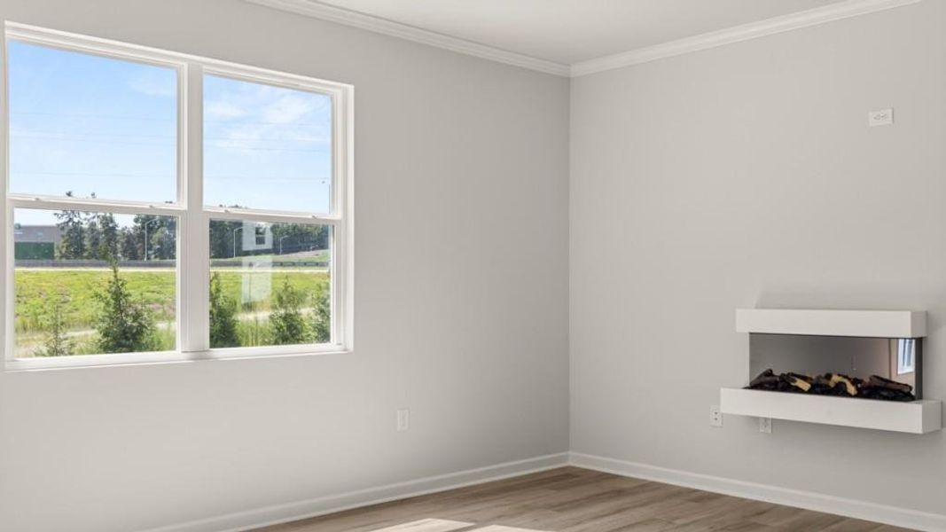 Spacious, unfurnished interior of a new home in Braselton Village, Braselton (Image 15).