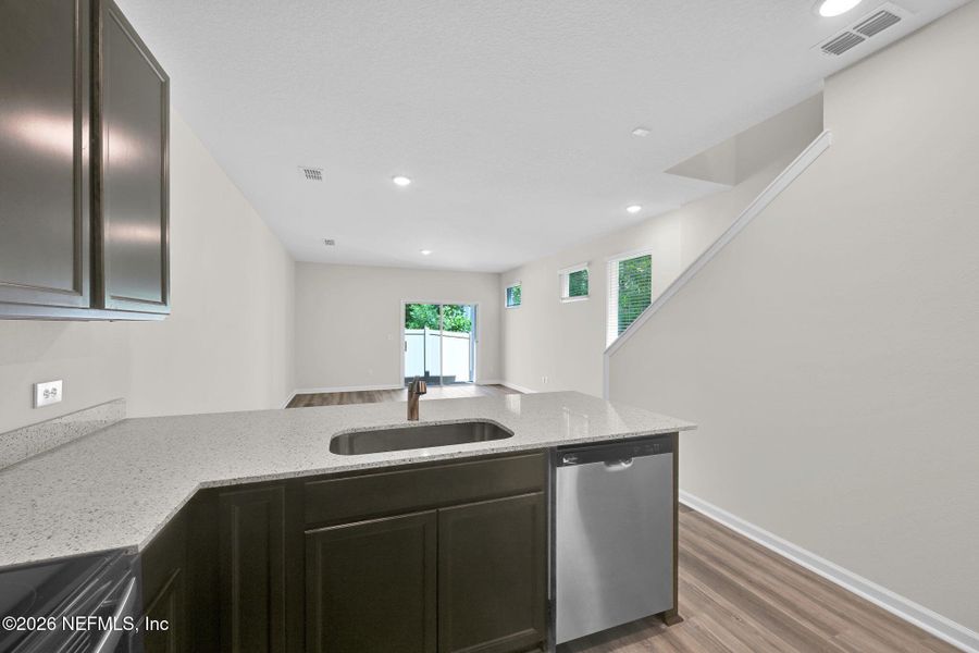 Furnished interior view inside a new home in Baxley Villas, Middleburg (Image 4).