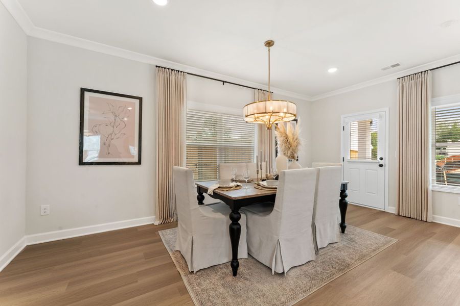 Representative furnished interior of a home built from the Fairview by Traton Homes in Winsome Park, Woodstock (Image 10).