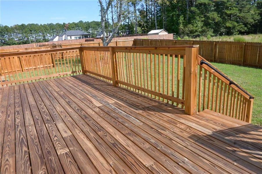 Exterior details and patio area of a home in , Loganville (Image 35).