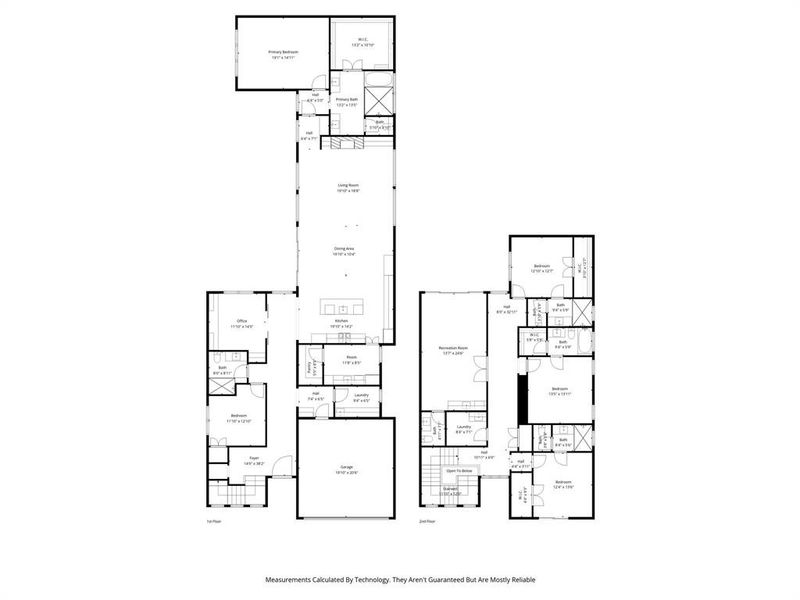 2D floor plan layout of this home in , Dallas, TX (Image 4). 2D floor plan layout of this home in , Dallas, TX (Image 4).