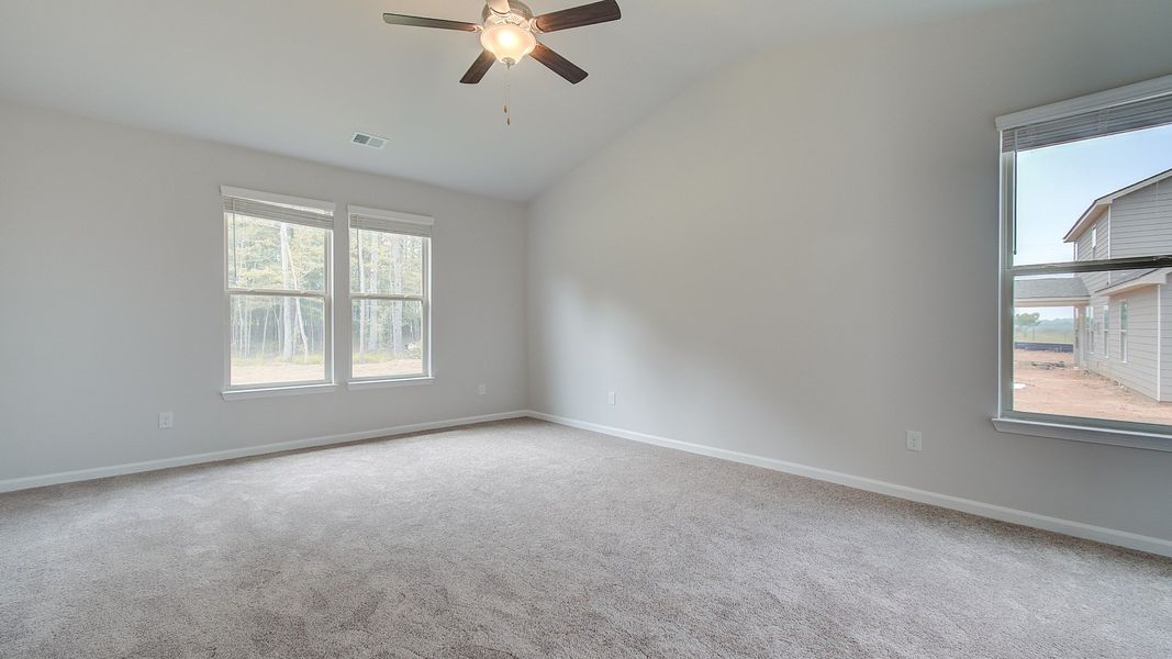 Representative furnished interior of a home built from the Henry II by DRB Homes in Grandview at Millers Mill, Stockbridge (Image 16).