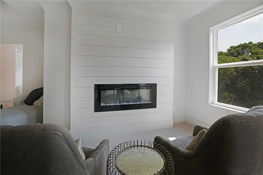 Furnished interior view inside a new home in Steeplechase, Hoschton (Image 7).