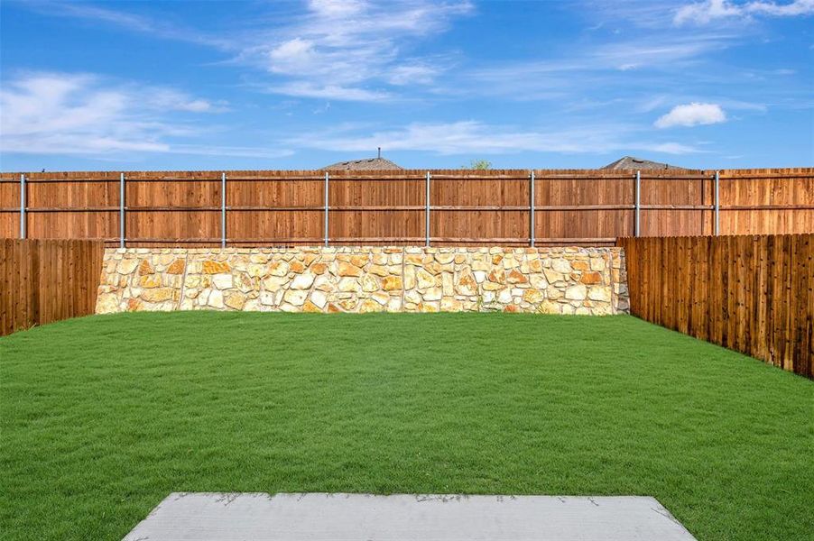 Exterior details and patio area of a home in Elevon, Lavon (Image 4). Exterior details and patio area of a home in Elevon, Lavon (Image 4).