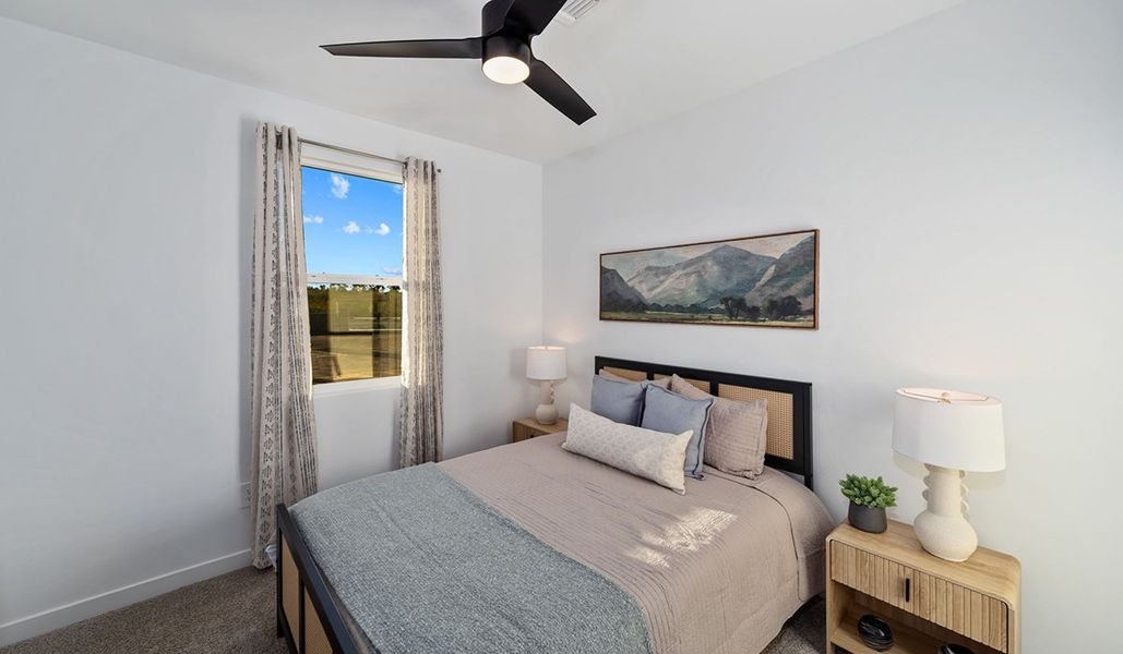 Representative furnished interior of a home built from the Mariposa - C40M by D.R. Horton in Entrada Del Toro at Rancho Sahuarita, Sahuarita (Image 40).