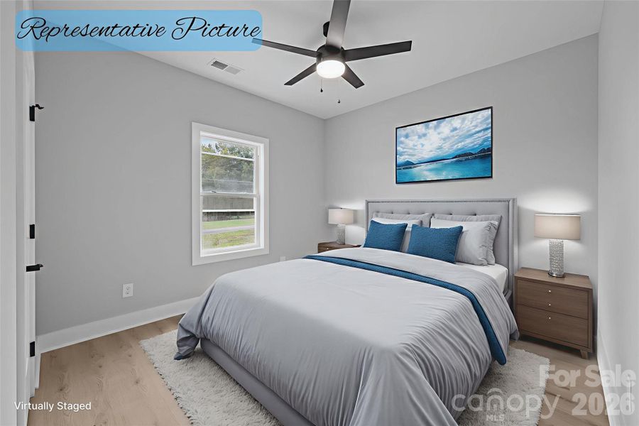 Virtually Staged - Bedroom 2