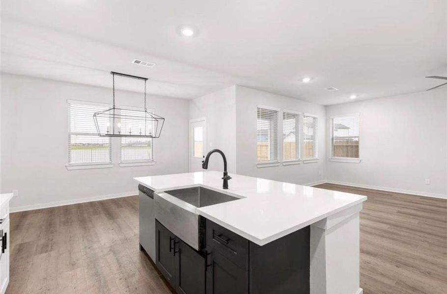 Furnished interior view inside a new home in Glendale Lakes, Rosharon (Image 11). Furnished interior view inside a new home in Glendale Lakes, Rosharon (Image 11).