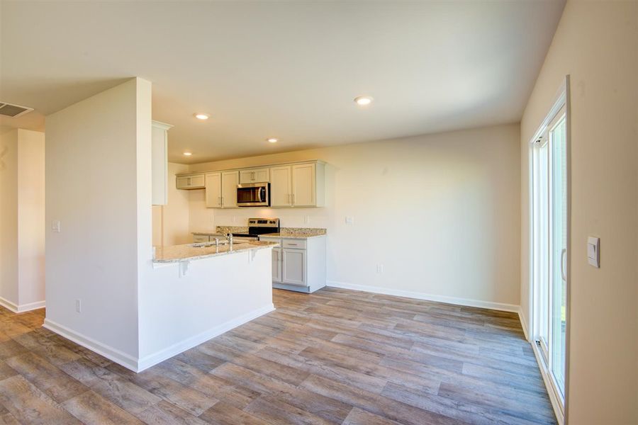 Representative unfurnished interior of a home built from the CHELSEA by D.R. Horton in Raven Ridge, Lexington (Image 13).