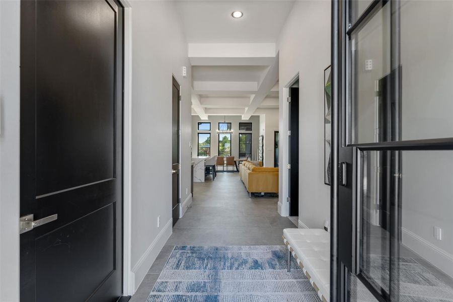 Model Home Entry Model Home Entry