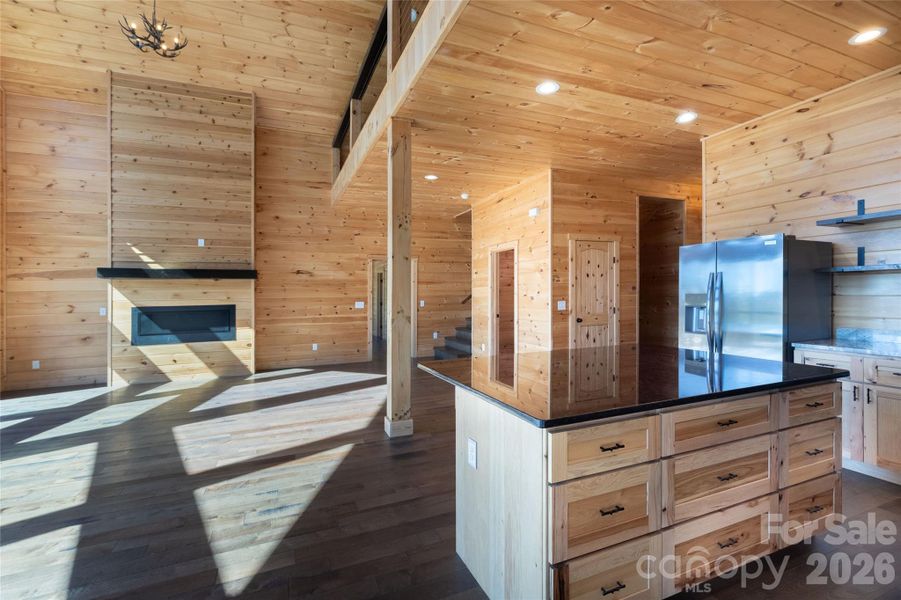 Furnished interior view inside a new home in , Bryson City (Image 6). Furnished interior view inside a new home in , Bryson City (Image 6).