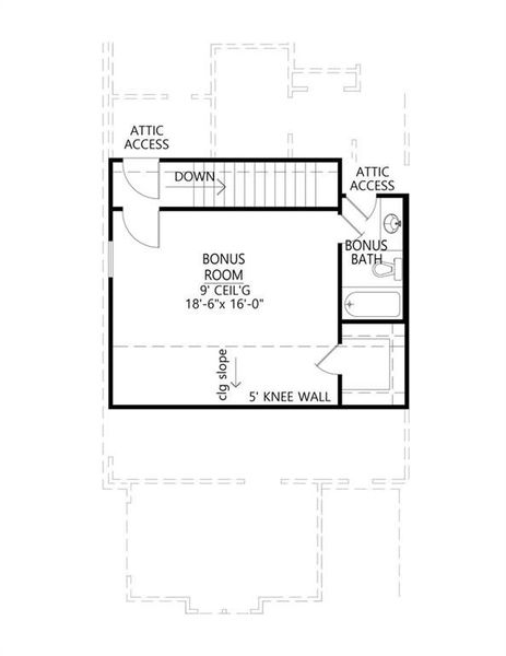 2D floor plan layout of this home in , Buchanan, GA (Image 4).