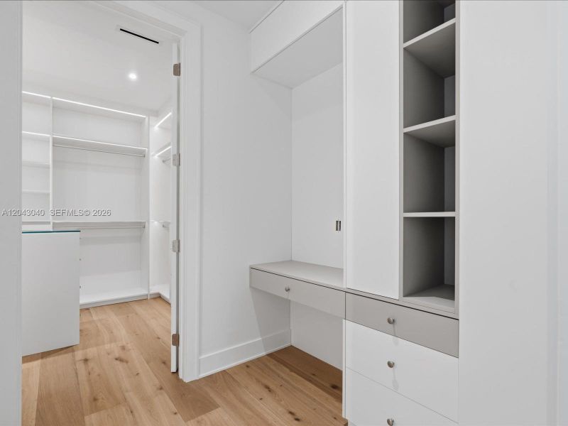 Furnished interior view inside a new home in , South Miami (Image 43).