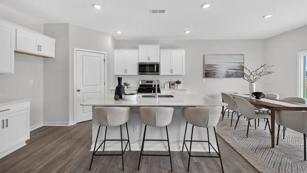 Furnished interior view inside a new home in Laurelbrook, Sherrills Ford (Image 3).