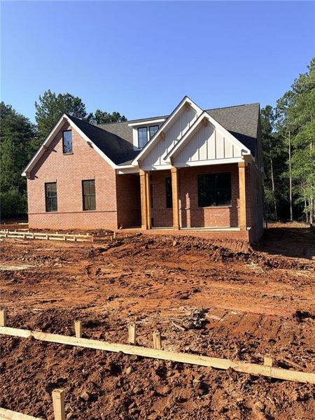 In-progress construction of a new home in , Watkinsville, GA (Image 5).