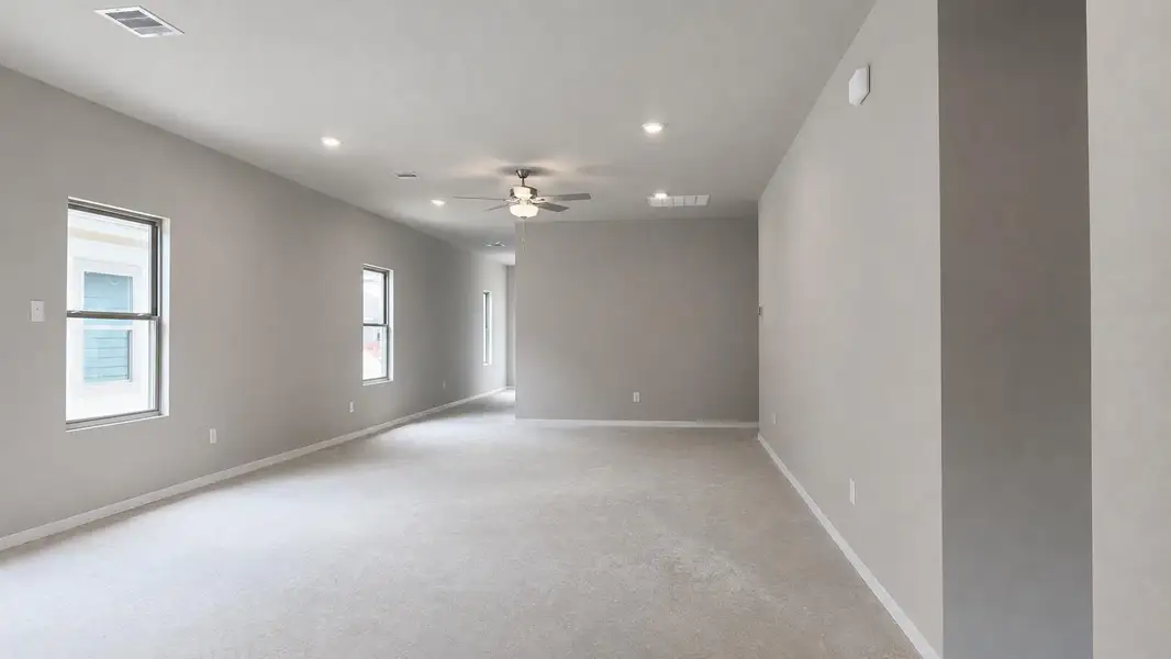 Spacious, unfurnished interior of a new home in Sundance Cove, Crosby (Image 6). Spacious, unfurnished interior of a new home in Sundance Cove, Crosby (Image 6).