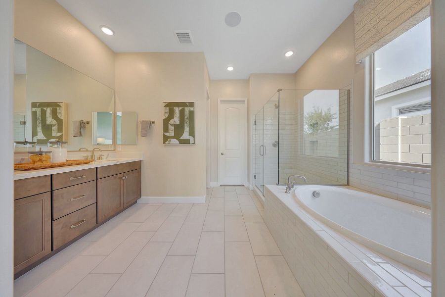 Representative furnished interior of a home built from the Crimson by Mattamy Homes in Miravida, Surprise (Image 33).
