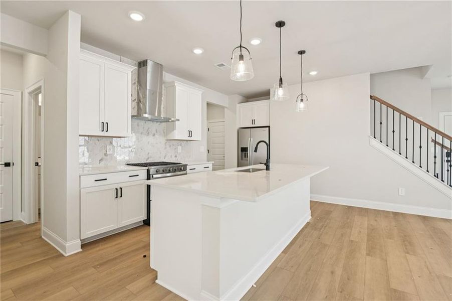 Furnished interior view inside a new home in Hemingway - Reserve Series, Cumming (Image 9).