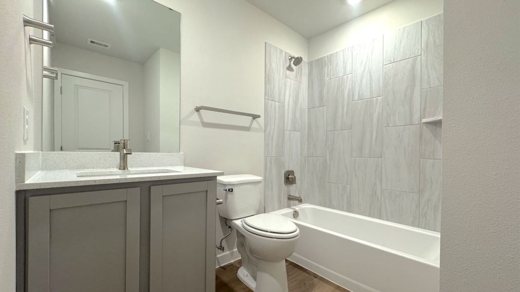 Furnished interior view inside a new home in The Reserve at London, Corpus Christi (Image 8). Furnished interior view inside a new home in The Reserve at London, Corpus Christi (Image 8).