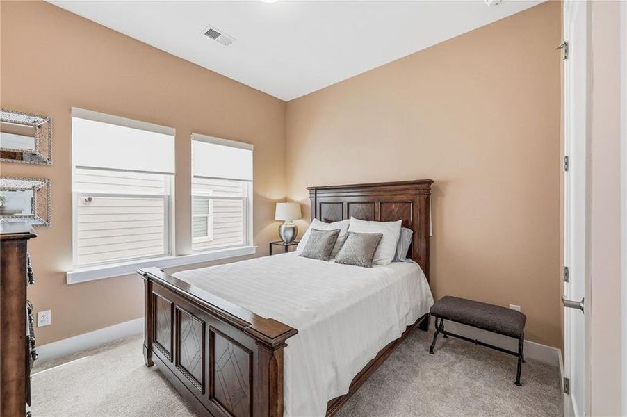 Furnished interior view inside a new home in , Flowery Branch (Image 38). Furnished interior view inside a new home in , Flowery Branch (Image 38).